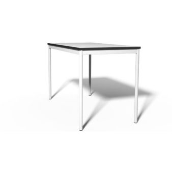 MSM Tisch 204 Gestell weiß, Tischplatte weiß