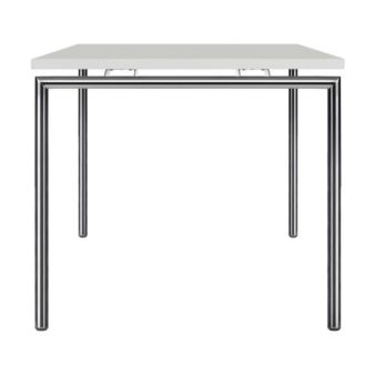 MSM Tisch 224 Gestell weiß, Tischplatte weiß