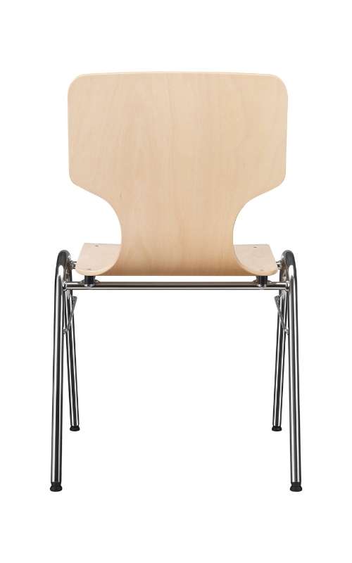 MSM Stapelstuhl Serie 3200 und Sitzschale aus Holz